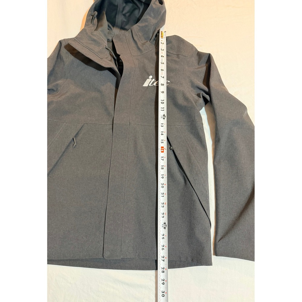 The North Face Apex Flex Mens Small Grey Softshell Waterproof‎ Hooded Jacket - Picture 5 of 12